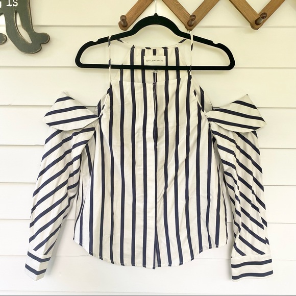 NEW StyleKeepers Can’t Be Tamed Striped Top - Picture 3 of 8